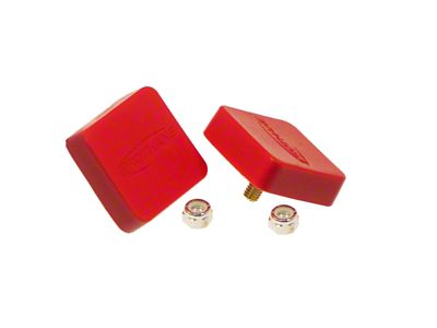 Prothane Universal Bump Stop 5/8X2X2 Sqr w/ Ctr Stud - 19-1304