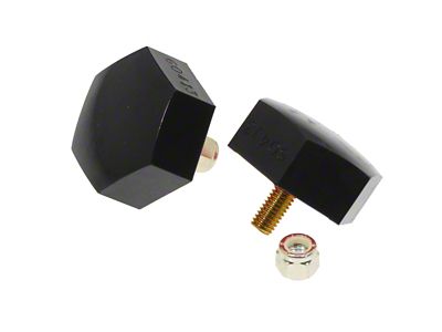Prothane Universal Bump Stop 7/8 X 2 1/4in Dia. Hex - 19-1320-BL