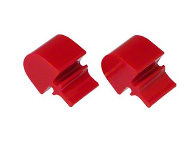 Prothane Universal Bump Stop Pull Through Style - Red - 19-1325