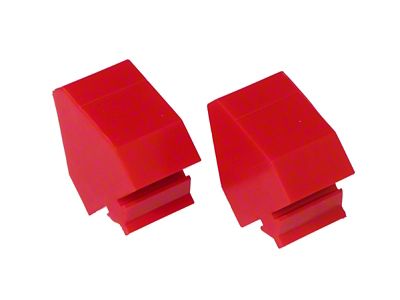 Prothane Universal Bump Stop Pull Through Style - Red - 19-1327