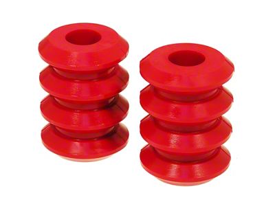 Prothane Universal Coil Spring Inserts - 5in High - Red - 19-1703