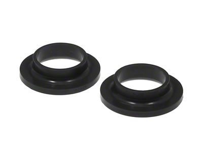 Prothane Universal Coil Spring Isolators - Pair - Black - 19-1706-BL