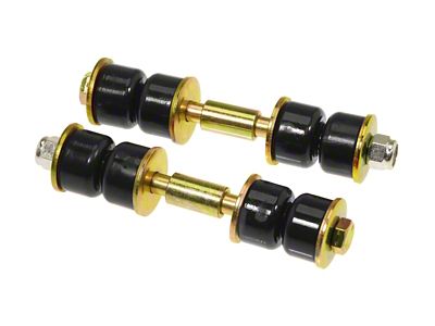 Prothane Universal End Link Set - 2 5/8in Mounting Length - 19-403-BL