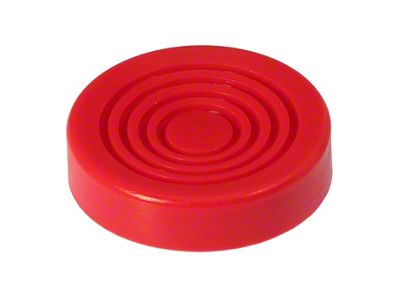Prothane Universal Jack Pad 3in Diameter Model - Red - 19-1403