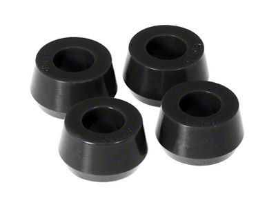 Prothane Universal Shock Bushings - Large Hourglass - 11/16 ID - 19-917-BL