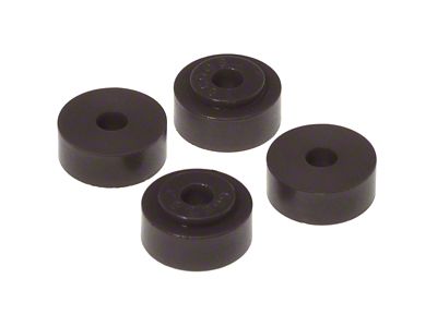 Prothane Universal Shock Bushings - Stem Type - Large Nipple - 19-901-BL
