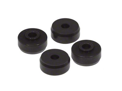 Prothane Universal Shock Bushings - Stem Type - Small Nipple - 19-921-BL