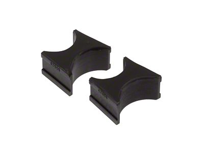 Prothane Universal Shock Reservoir Mounts - 1.5/2.0 Diameter - Black - 19-1718-BL