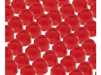 Prothane Universal Tie Rod End Boots .472X1.200in - Red - 19-1811