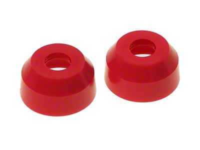 Prothane Universal Tie Rod End Boots .650X1.625in - Red - 19-1714