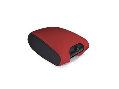 PRP 11-18 Jeep Wrangler JK Center Console Cover - Black/Red - B104-05