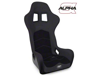 PRP Alpha Composite Seat; Black (Universal; Some Adaptation May Be Required)