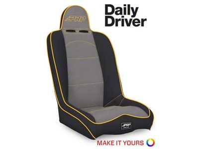 PRP Daily Driver High Back Suspension Seat - A140110