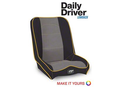 PRP Daily Driver Low Back Suspension Seat - A140112