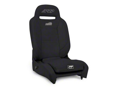 PRP Enduro Elite Reclining Suspension Seat Driver Side - Black Vinyl/Black - A31011044-201