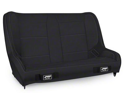 PRP Jeep CJ-7/Wrangler YJ Elite Series Rear Bench- Black Vinyl - A9236-36-201