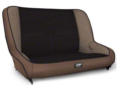 PRP Jeep CJ7/YJ Low Back Rear Bench - Tan / - A3610-36-64