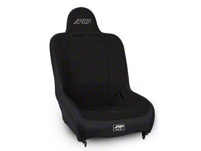 PRP Premier High Back Suspension Seat; Black (Universal; Some Adaptation May Be Required)