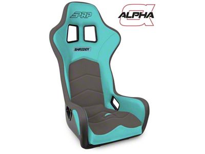 PRP Shreddy Alpha Composite Seat- Teal/Grey - SHRDYA3901-04