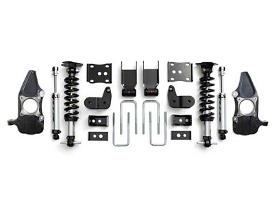 QA1 15-20 Ford F-150 4WD Lowering Kit w/ Spindles Double - LK12-FF02