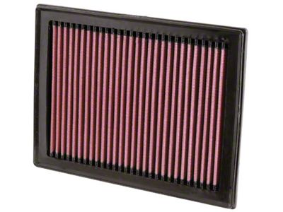 K&N 08 Nissan Sentra 2.5L Drop In Air Filter - 33-2409