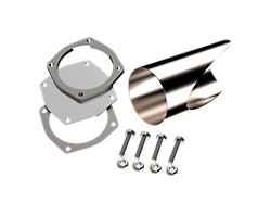 QTP 5in Weld-On DIY Cutout Pipe - 10501