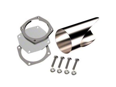 QTP 5in Weld-On DIY Cutout Pipe - 10501
