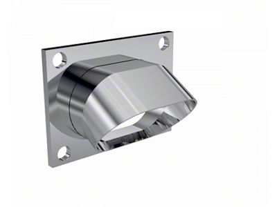 QTP Bolt-On Low Profile Oval Turn Down - 11339