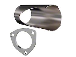 QTP 2.25in Weld-On DIY Cutout Pipe - 10226