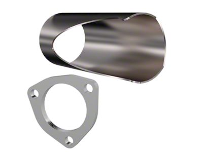 QTP 2.75in Weld-On DIY Cutout Pipe - 10276