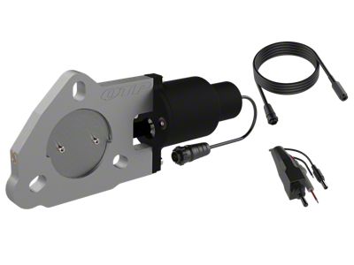 QTP 2.5in Bolt-On Electric Cutout Valve - Single - QTEC25
