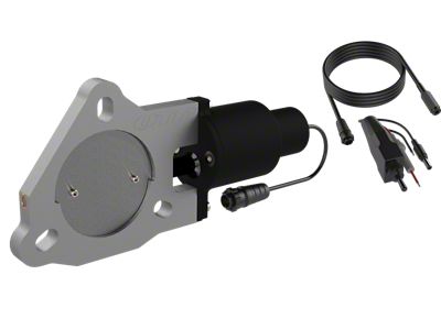 QTP 3in Bolt-On Electric Cutout Valve - Single