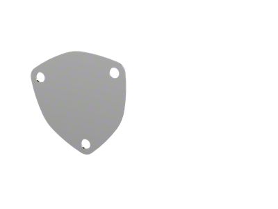 QTP 3in Bolt-On 3 Bolt Cover Plate - 10300C