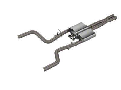 QTP 15-18 Dodge Challenger 6.2L/6.4L 304SS Screamer Cat-Back Exhaust w/3in - 430115