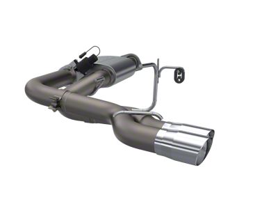 QTP 15-18 Ford F-150 CC/EC Standard Bed 304SS Screamer Cat-Back - 440015