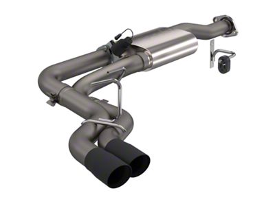 QTP 15-18 Ford F-150 CC/EC Standard Bed 304SS Screamer Cat-Back - 440015B