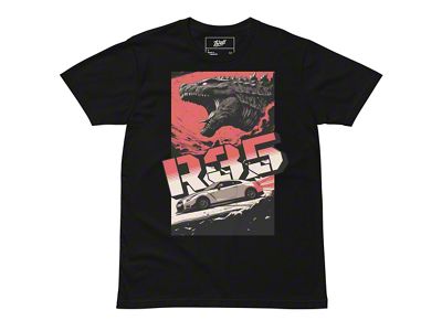 Throtl R35 Zylla Short Sleeve T-Shirt; Black