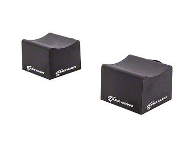 Race Ramps 10in. High Supercar Wheel Cribs Extra Wide - RR-WC-10-SC