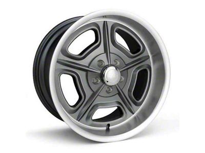 Race Star 32 Mirage Metallic Gray with Machined Lip Wheel; 18x10; 12.70mm Offset