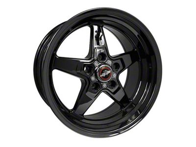 Race Star 92 Drag Star Black Chrome Wheel; 18x8.5; 17.50mm Offset