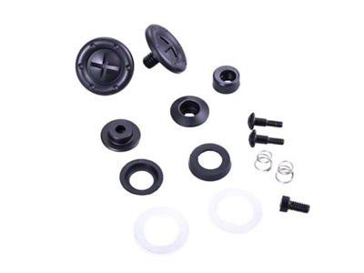 RaceQuip Black Hardware Pivot Kit for Face Shield Fits PRO - 205991