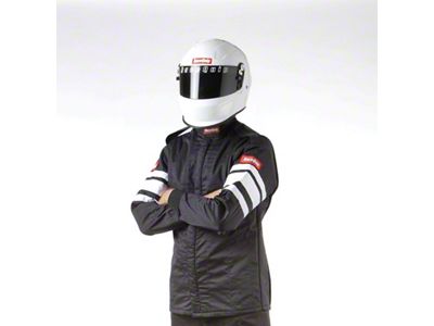 RaceQuip Black SFI-5 Jacket - Small - 121002