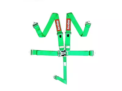 RaceQuip Green L & L 5pt Seat Belt - 711071