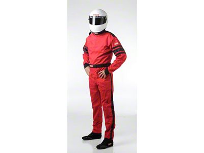 RaceQuip Red SFI-1 1-L Suit - Medium - 110013