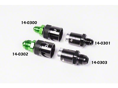 Radium Engineering 6AN Dry Break 27mm Fitting Outer - 14-0300