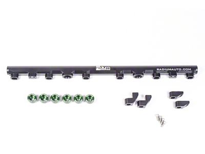 Radium Engineering 92-02 Toyota Supra 2JZ-GTE Top Feed Fuel Rail - 20-0215