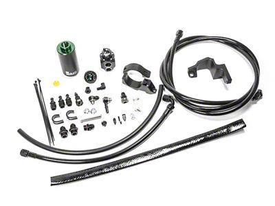 Radium Engineering 03-08 Chevrolet Corvette Mid Fuel Hanger Plumbing Kit Stainless - 20-0981-03