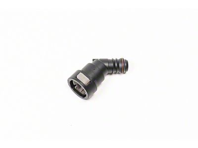 Radium Engineering 16mm SAE Female to 45deg 5/8in Barb - 14-0628