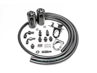 Radium Engineering 07-21 Toyota Tundra Dual Catch Can Kit Fluid - 20-0240-FL