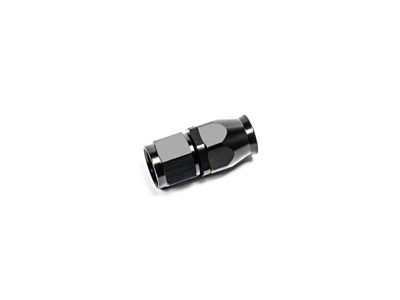 Radium Engineering 10AN Hose End Straight PTFE - BLACK - 14-1631